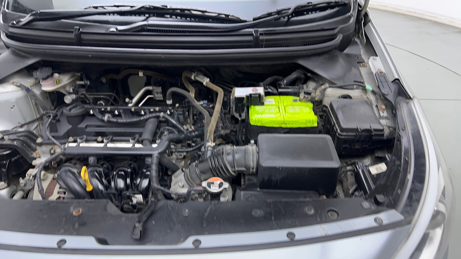 Used 2019 Hyundai Elite i20 Asta 1.2 (O) CVT Petrol Automatic engine ENGINE LEFT SIDE VIEW