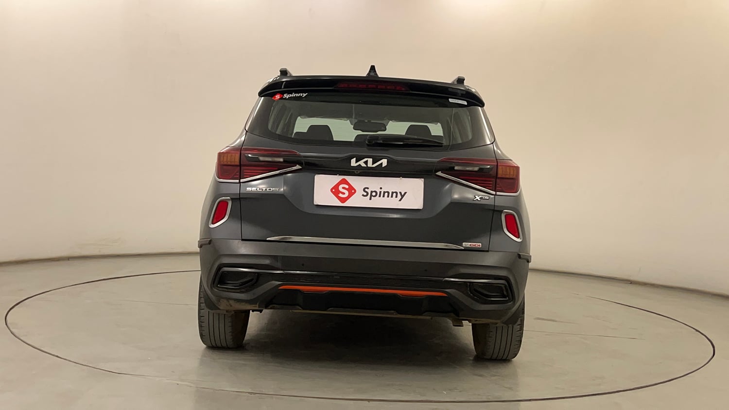 Used 2022 Kia Seltos X Line 1.4 DCT Petrol Automatic exterior BACK VIEW