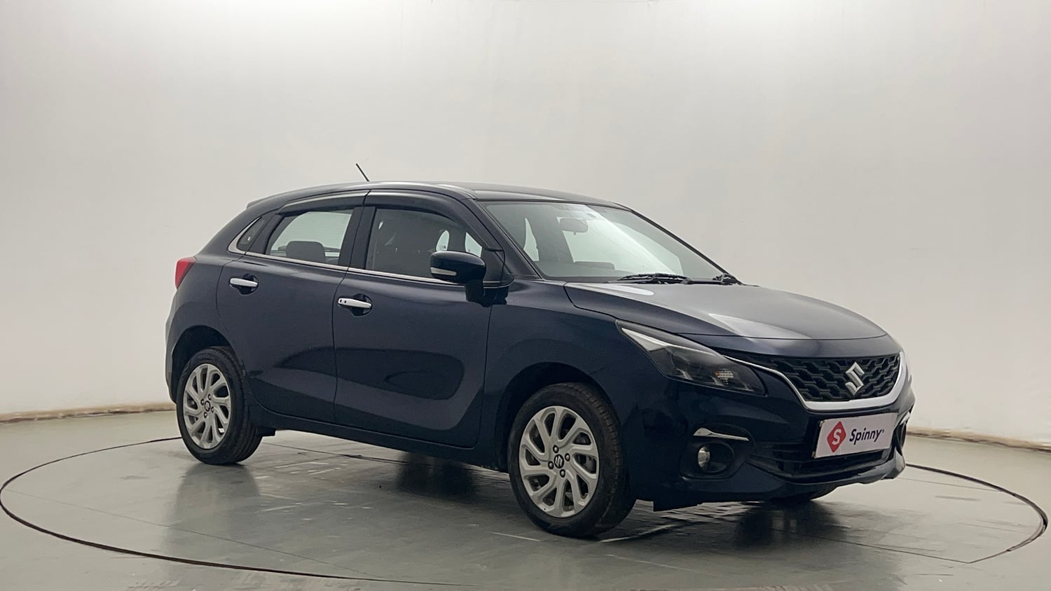 Used 2022 Maruti Suzuki Baleno Zeta AGS Petrol Automatic exterior RIGHT FRONT CORNER VIEW