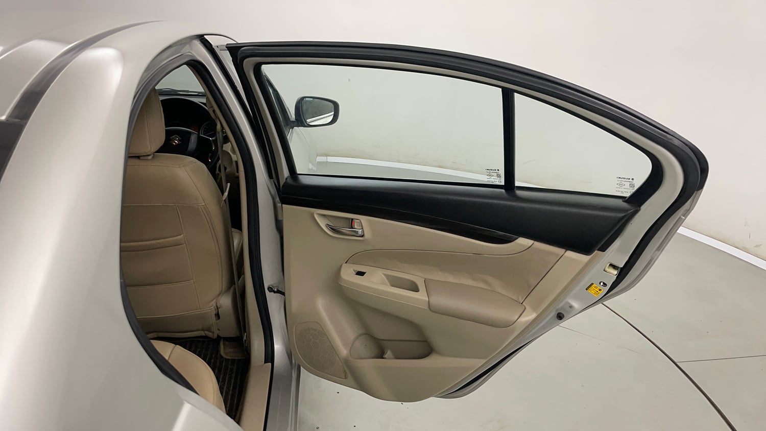 Used 2016 Maruti Suzuki Ciaz VXi+ Petrol Manual interior RIGHT REAR DOOR OPEN VIEW