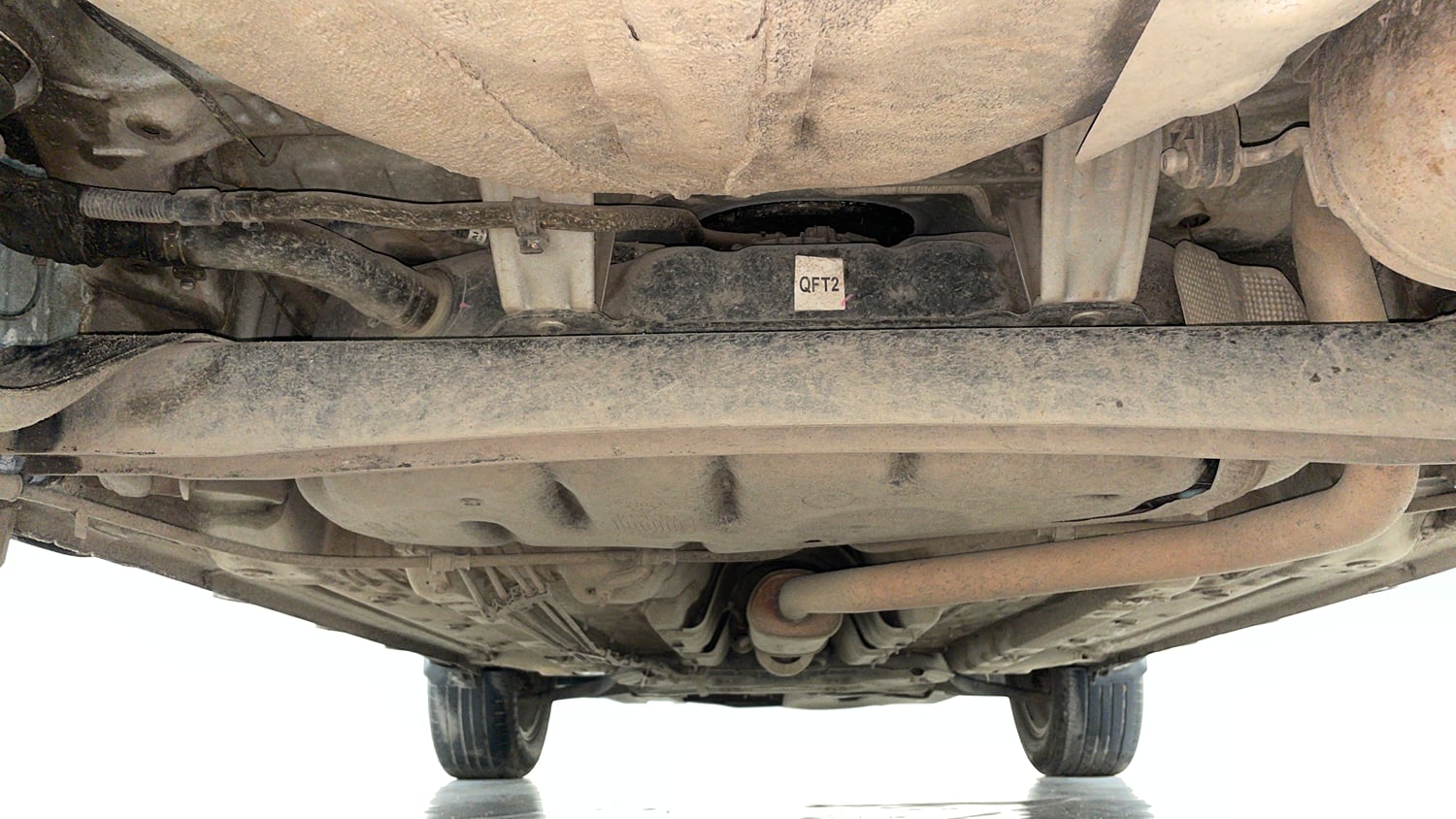 Used 2021 Hyundai Venue SX Plus 1.0 Turbo DCT Petrol Automatic extra REAR UNDERBODY VIEW (TAKEN FROM REAR)