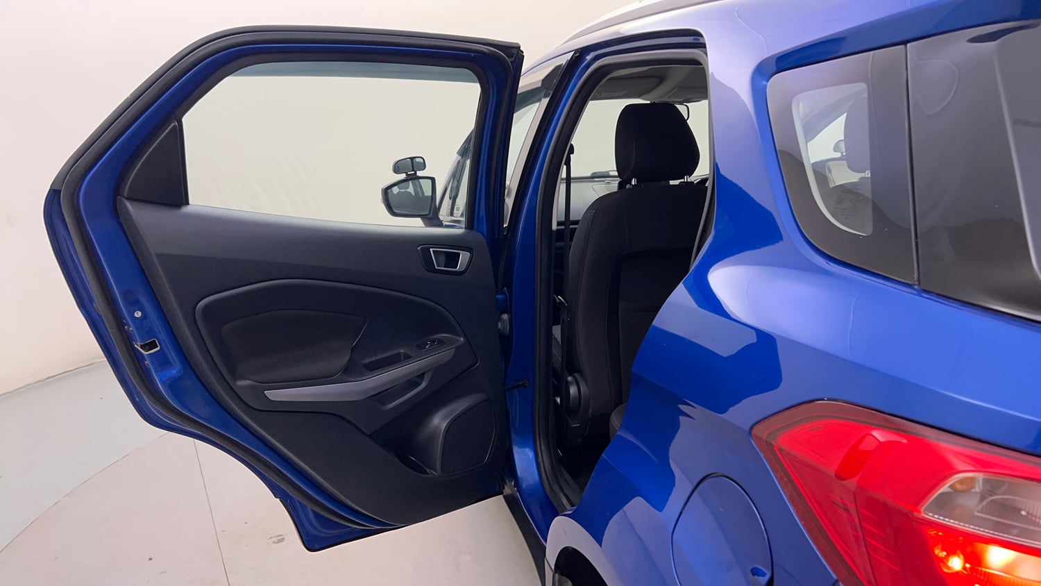 Used 2018 Ford EcoSport Titanium 1.5L Ti-VCT Petrol Manual interior LEFT REAR DOOR OPEN VIEW