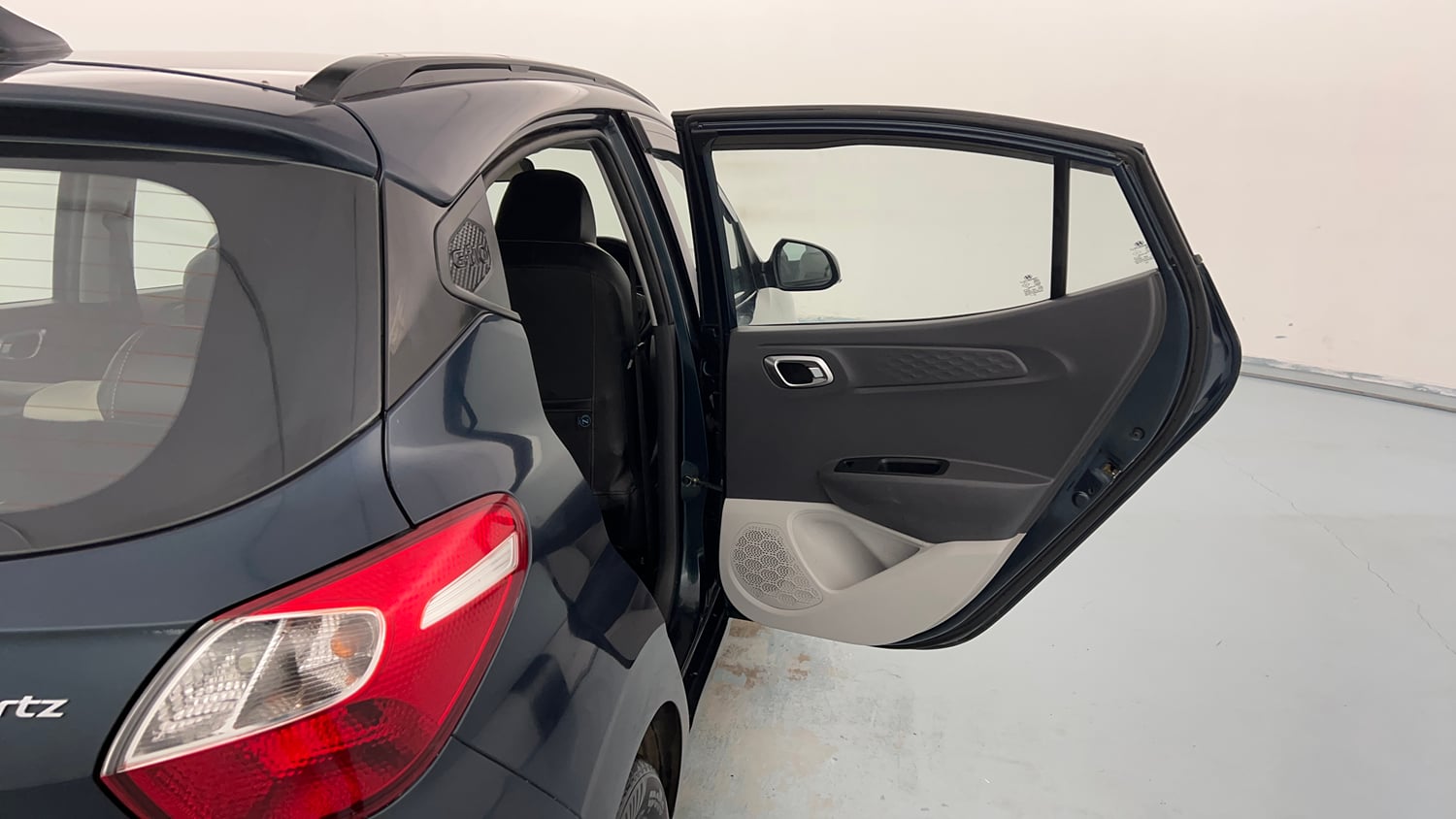 Used 2020 Hyundai Grand i10 Nios Sportz 1.2 Kappa VTVT Petrol Manual interior RIGHT REAR DOOR OPEN VIEW