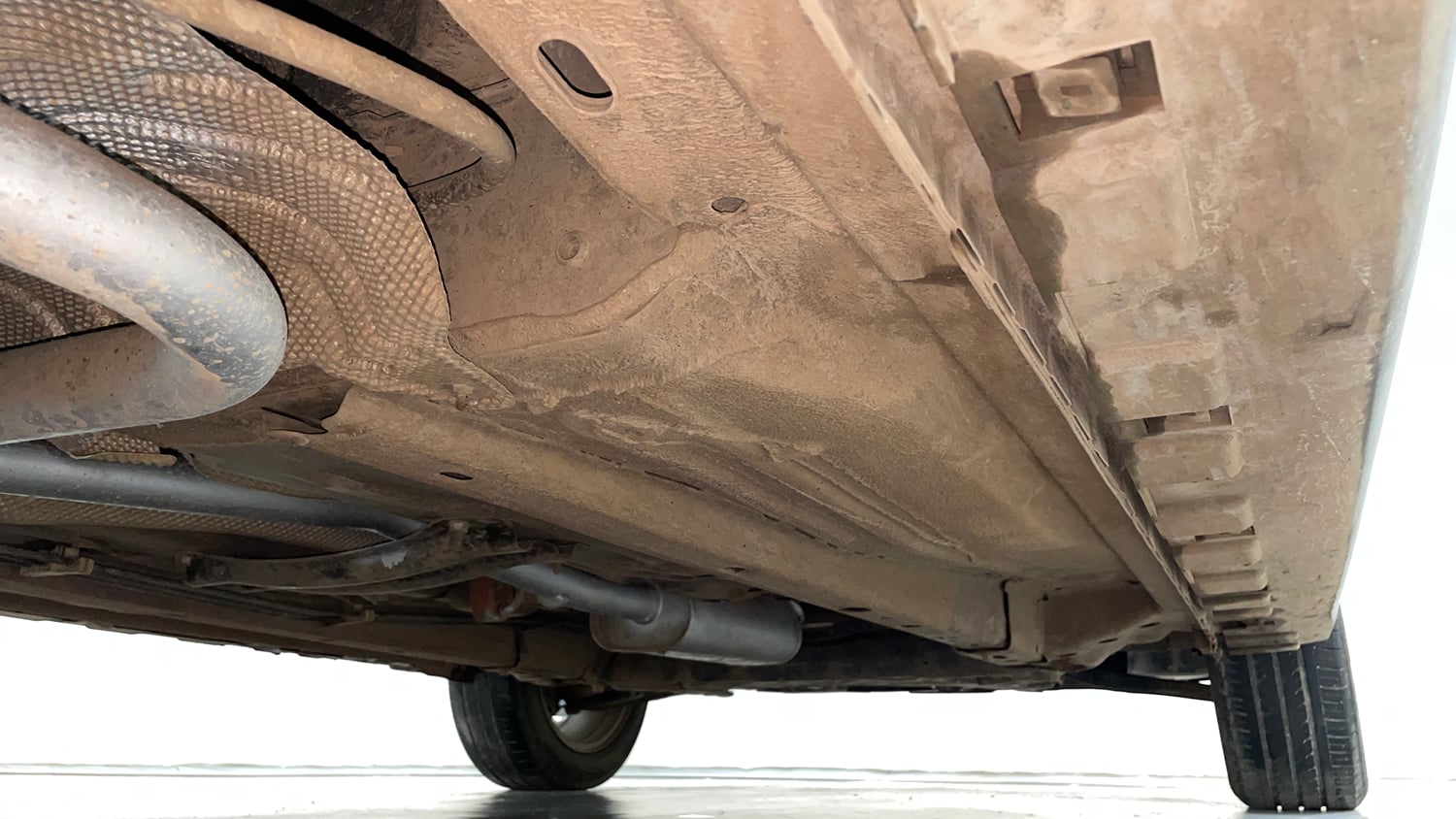 Used 2021 Ford Freestyle Titanium Plus 1.2 Ti-VCT Petrol Manual extra REAR RIGHT UNDERBODY VIEW