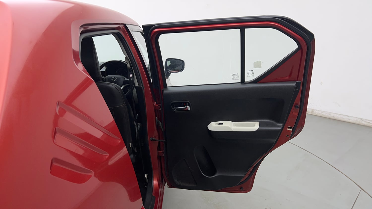 Used 2017 Maruti Suzuki Ignis Delta 1.2 MT Petrol Manual interior RIGHT REAR DOOR OPEN VIEW