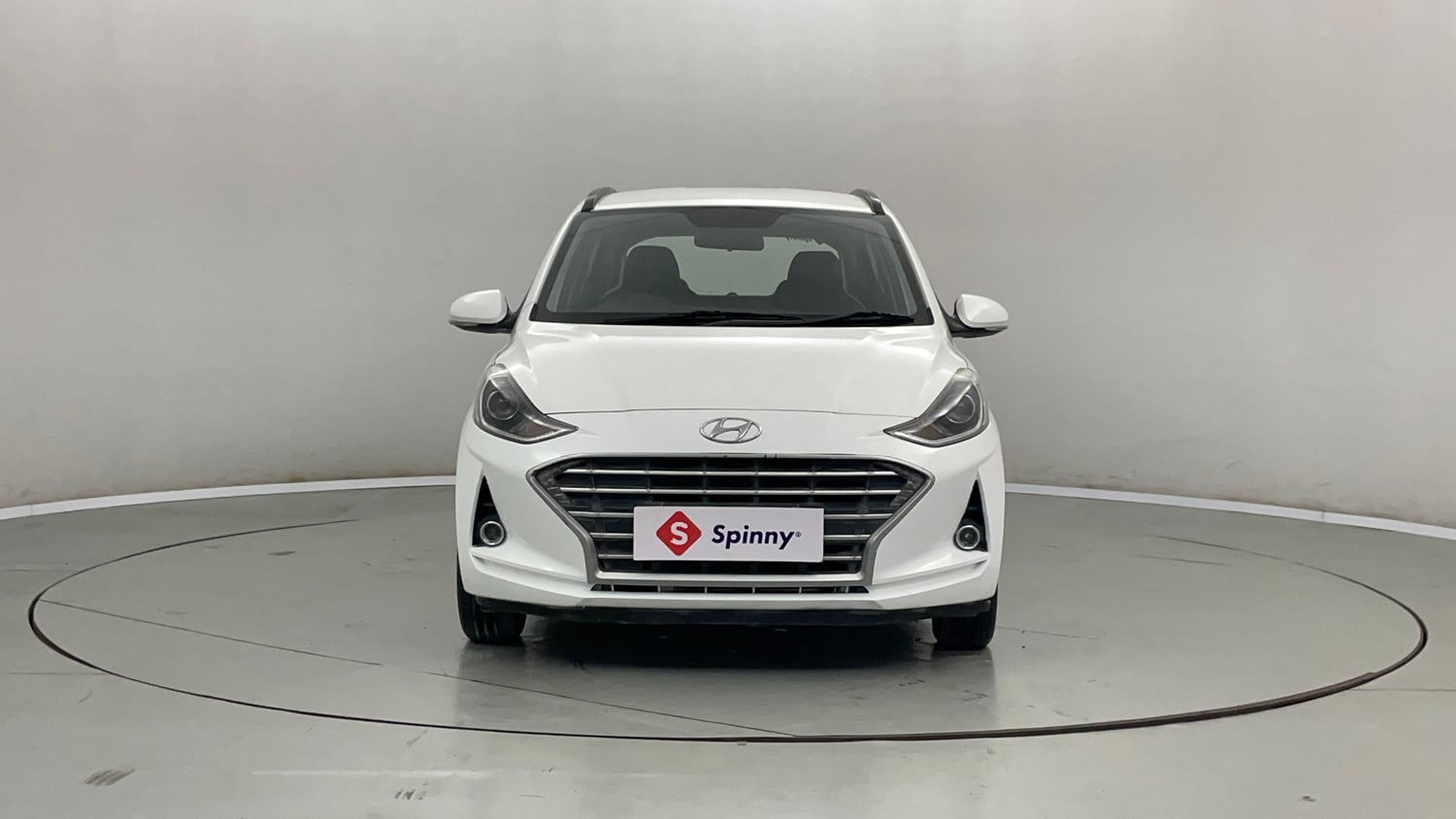 Used 2021 Hyundai Grand i10 Nios Sportz AMT 1.2 Kappa VTVT Petrol Automatic exterior FRONT VIEW