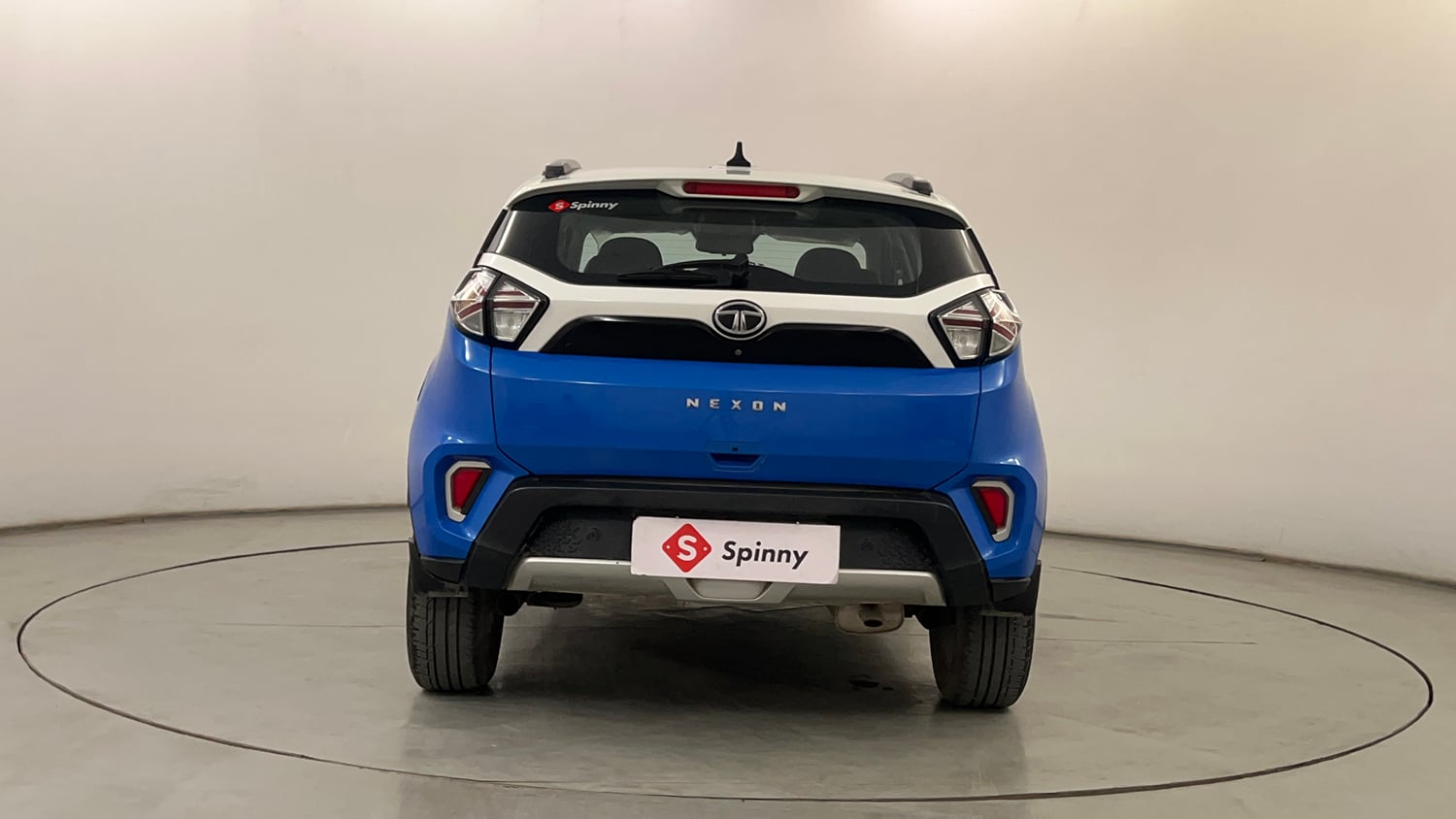 Used 2020 Tata Nexon XZA Plus (O) Dual Tone Petrol Automatic exterior BACK VIEW