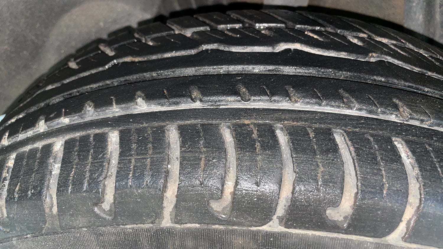Used 2017 Renault Duster RXL Petrol Petrol Manual tyres RIGHT REAR TYRE TREAD VIEW