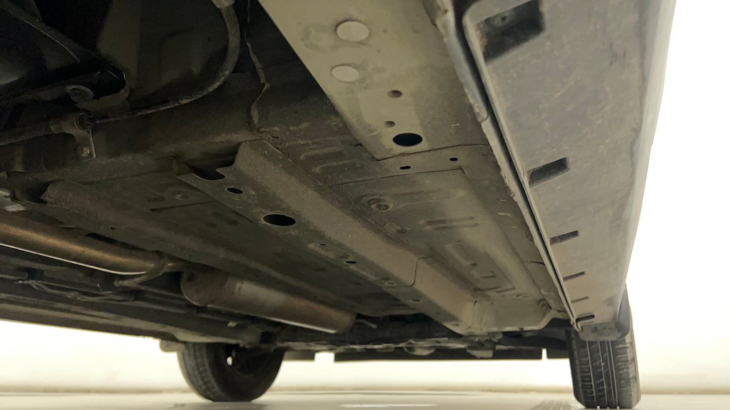Used 2024 Tata Punch Adventure MT Petrol Manual extra REAR RIGHT UNDERBODY VIEW