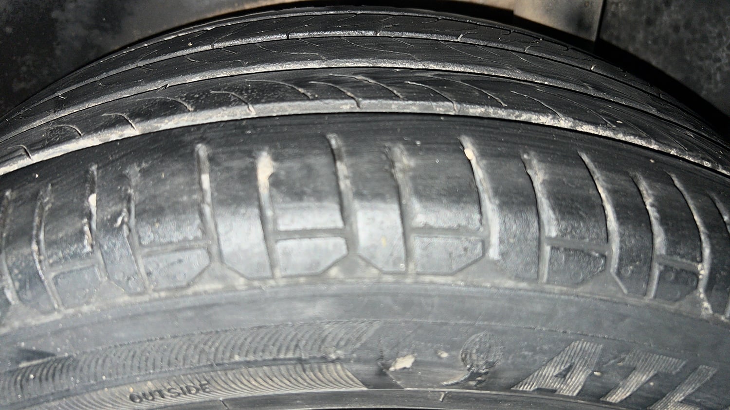 Used 2023 BYD Atto 3 Extended Range Electric Automatic tyres LEFT REAR TYRE TREAD VIEW