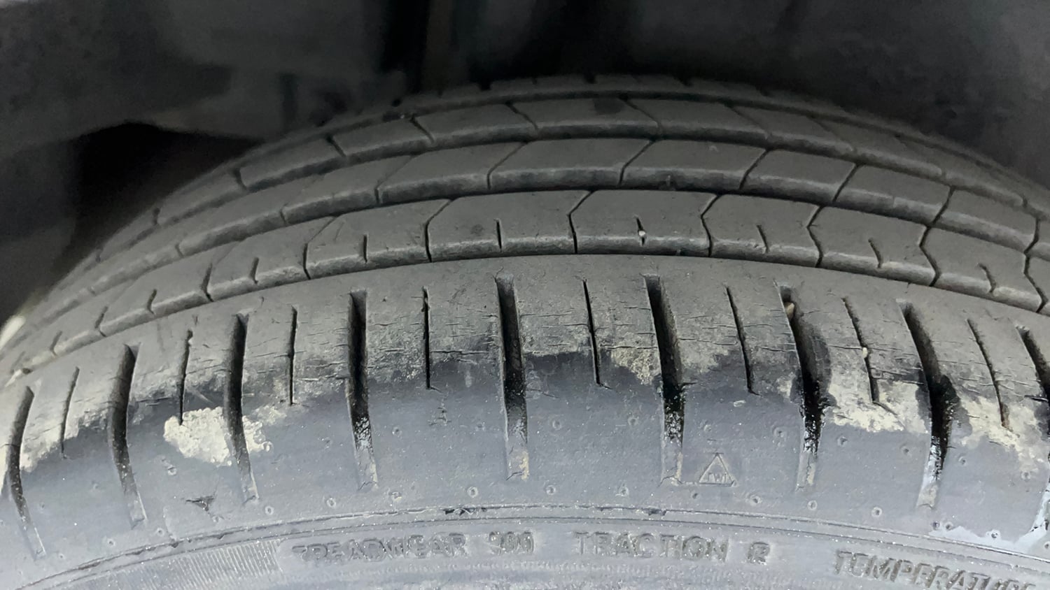 Used 2017 Maruti Suzuki Ciaz ZXI+ Petrol Manual tyres RIGHT REAR TYRE TREAD VIEW