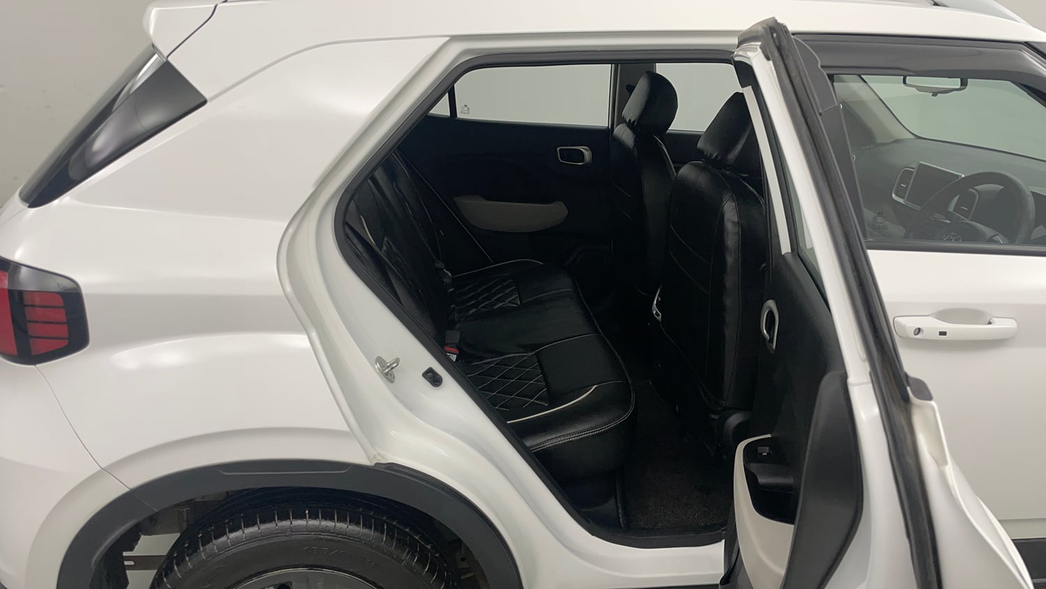 Used 2024 Hyundai Venue SX 1.2 Petrol Petrol Manual interior RIGHT SIDE REAR DOOR CABIN VIEW