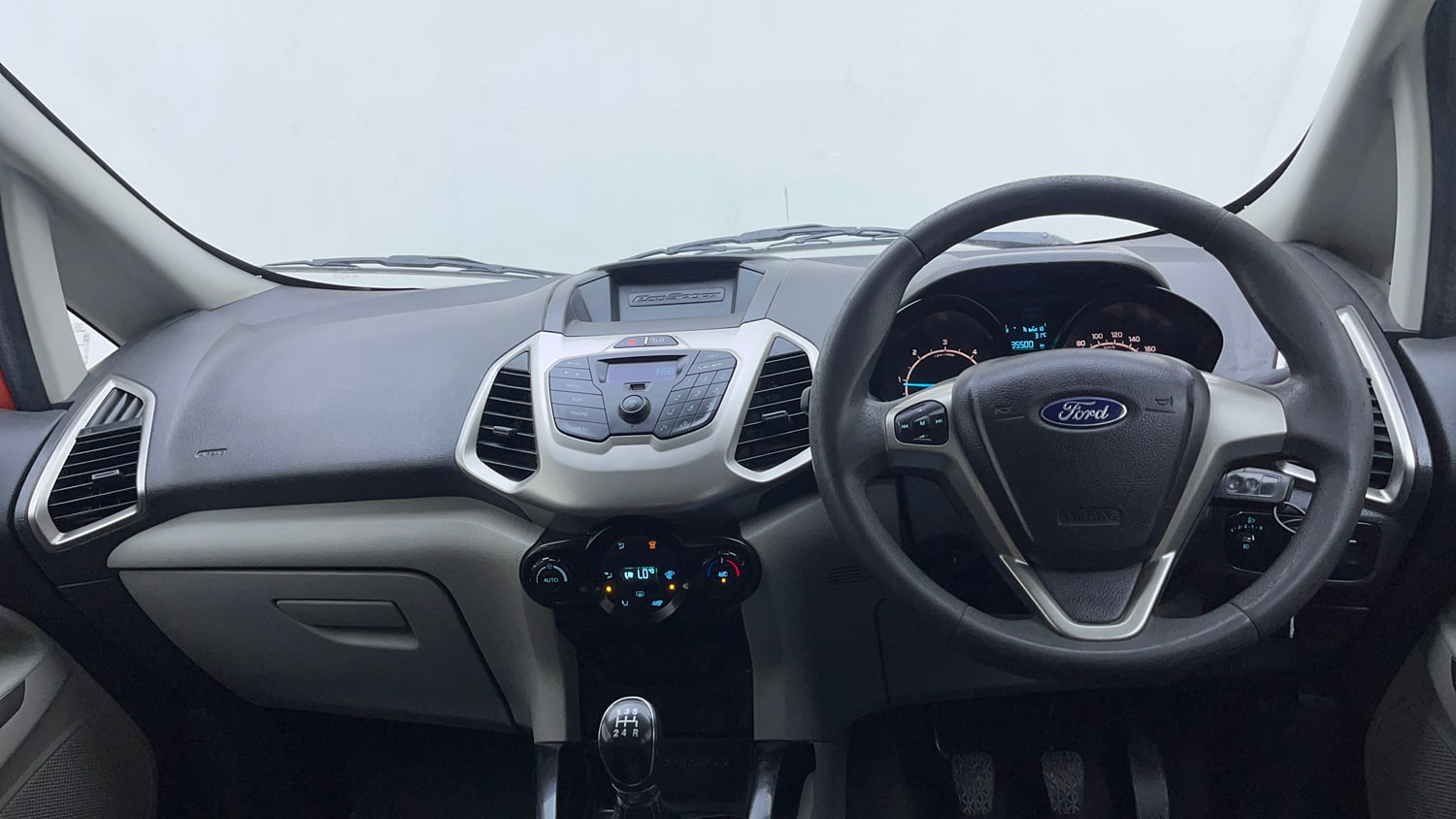 Used 2017 Ford EcoSport Trend+ 1.5L TDCi Diesel Manual interior DASHBOARD VIEW