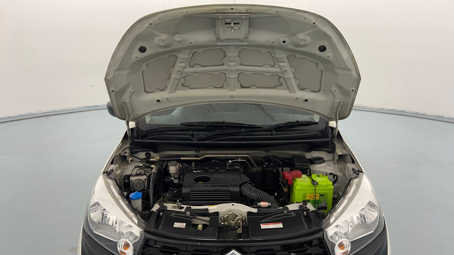 Used 2021 Maruti Suzuki Celerio X VXi AMT Petrol Automatic engine ENGINE & BONNET OPEN FRONT VIEW