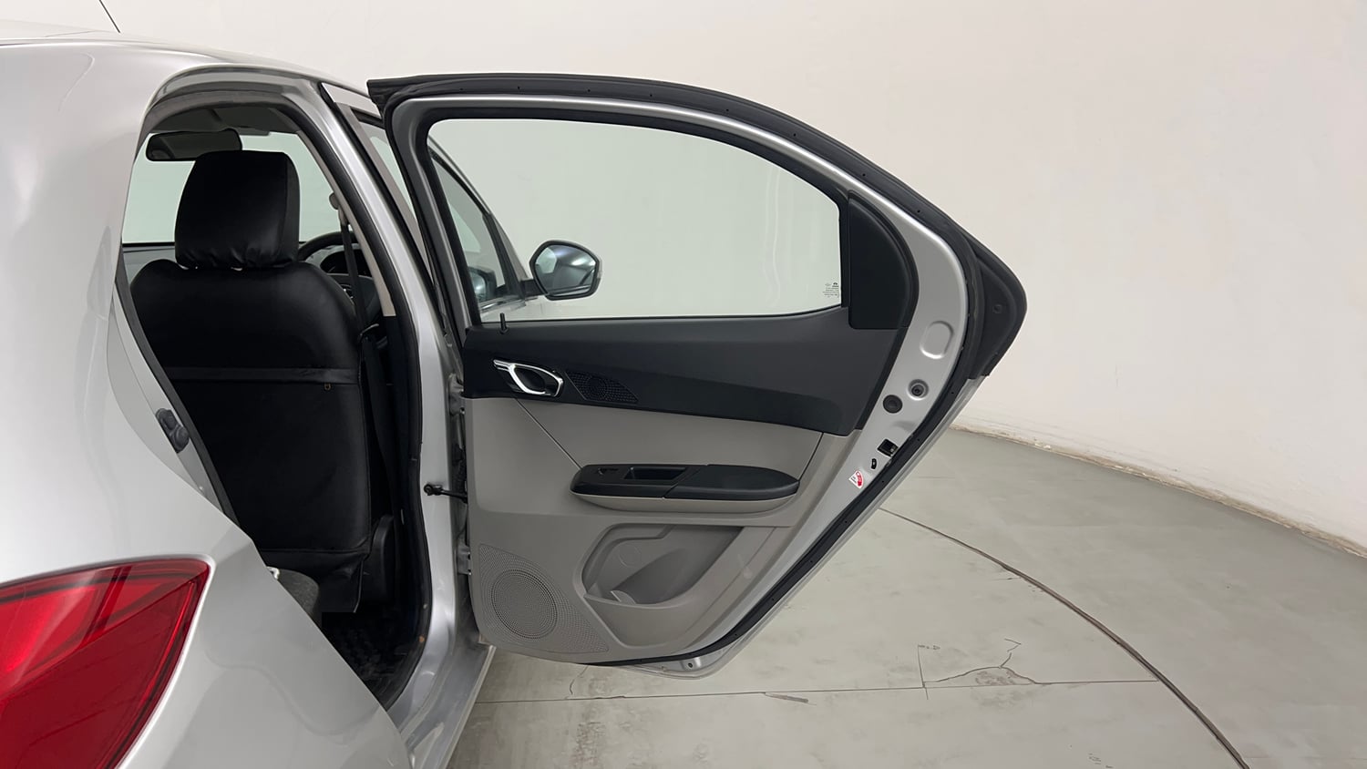 Used 2018 Tata Tiago Revotron XZA Petrol Automatic interior RIGHT REAR DOOR OPEN VIEW