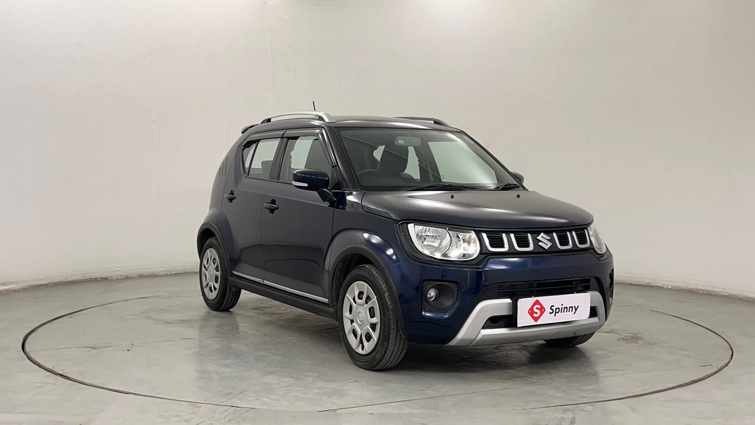 Used 2022 Maruti Suzuki Ignis Delta 1.2 AMT Petrol Automatic exterior RIGHT FRONT CORNER VIEW
