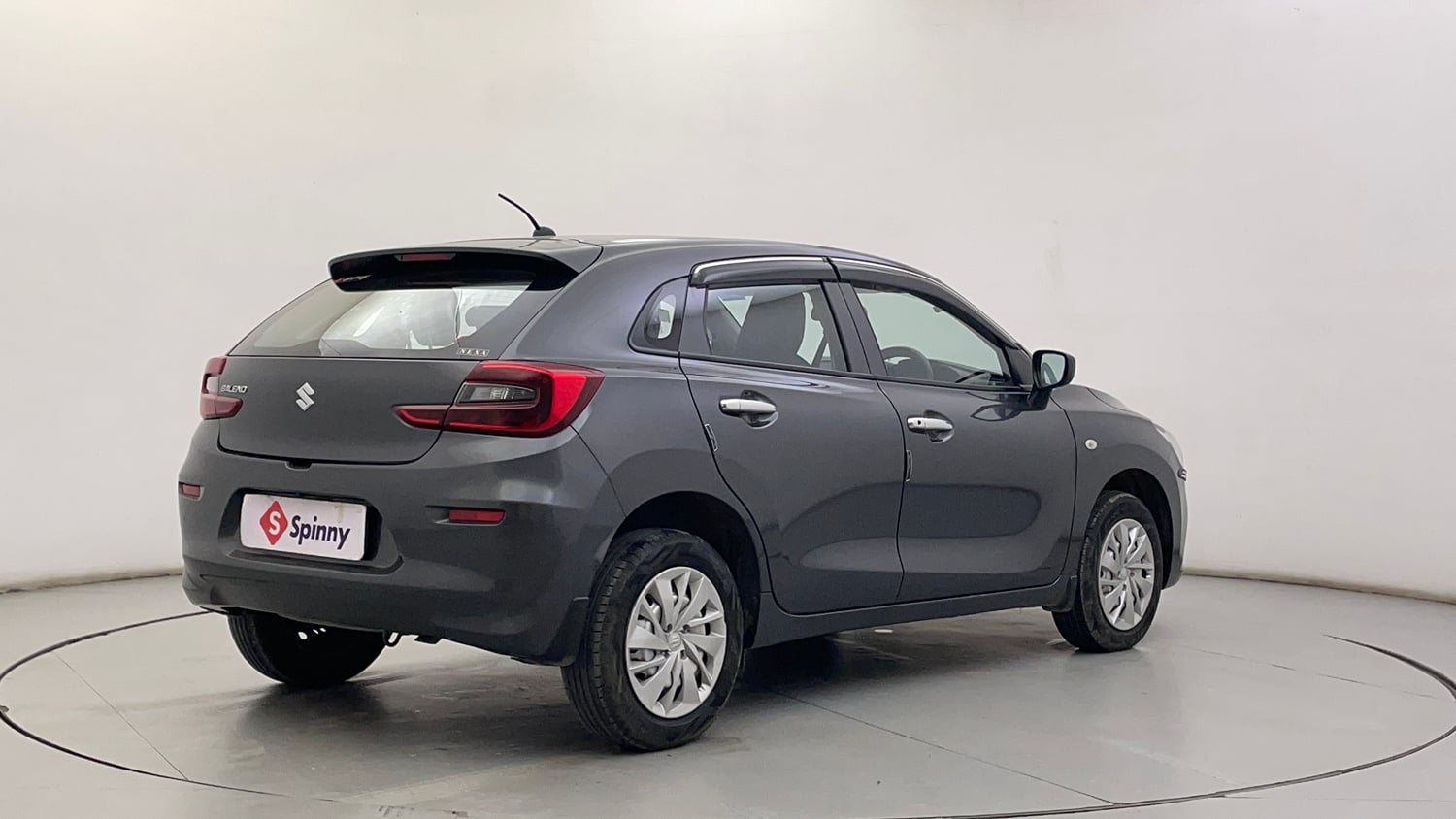 Used 2024 Maruti Suzuki Baleno Sigma MT Petrol Manual exterior RIGHT REAR CORNER VIEW
