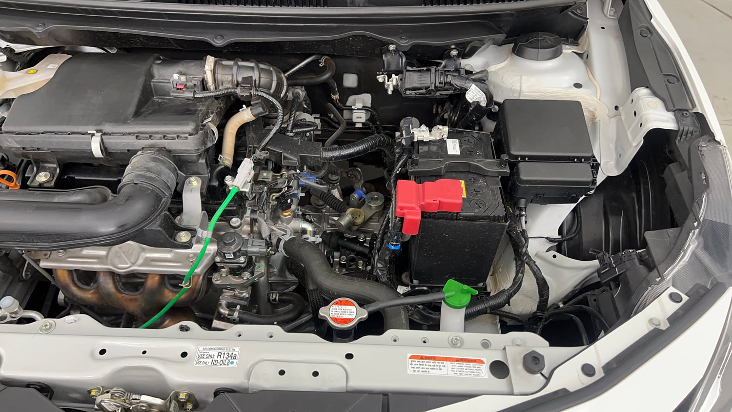 Used 2026 Maruti Suzuki Baleno Sigma MT Petrol Manual engine ENGINE LEFT SIDE VIEW
