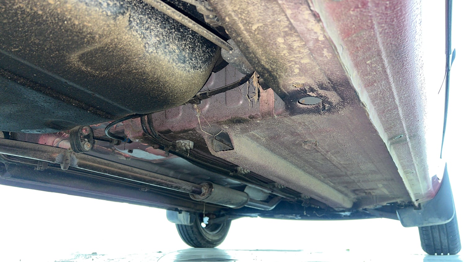 Used 2021 Datsun Redi-GO A Petrol Manual extra REAR RIGHT UNDERBODY VIEW