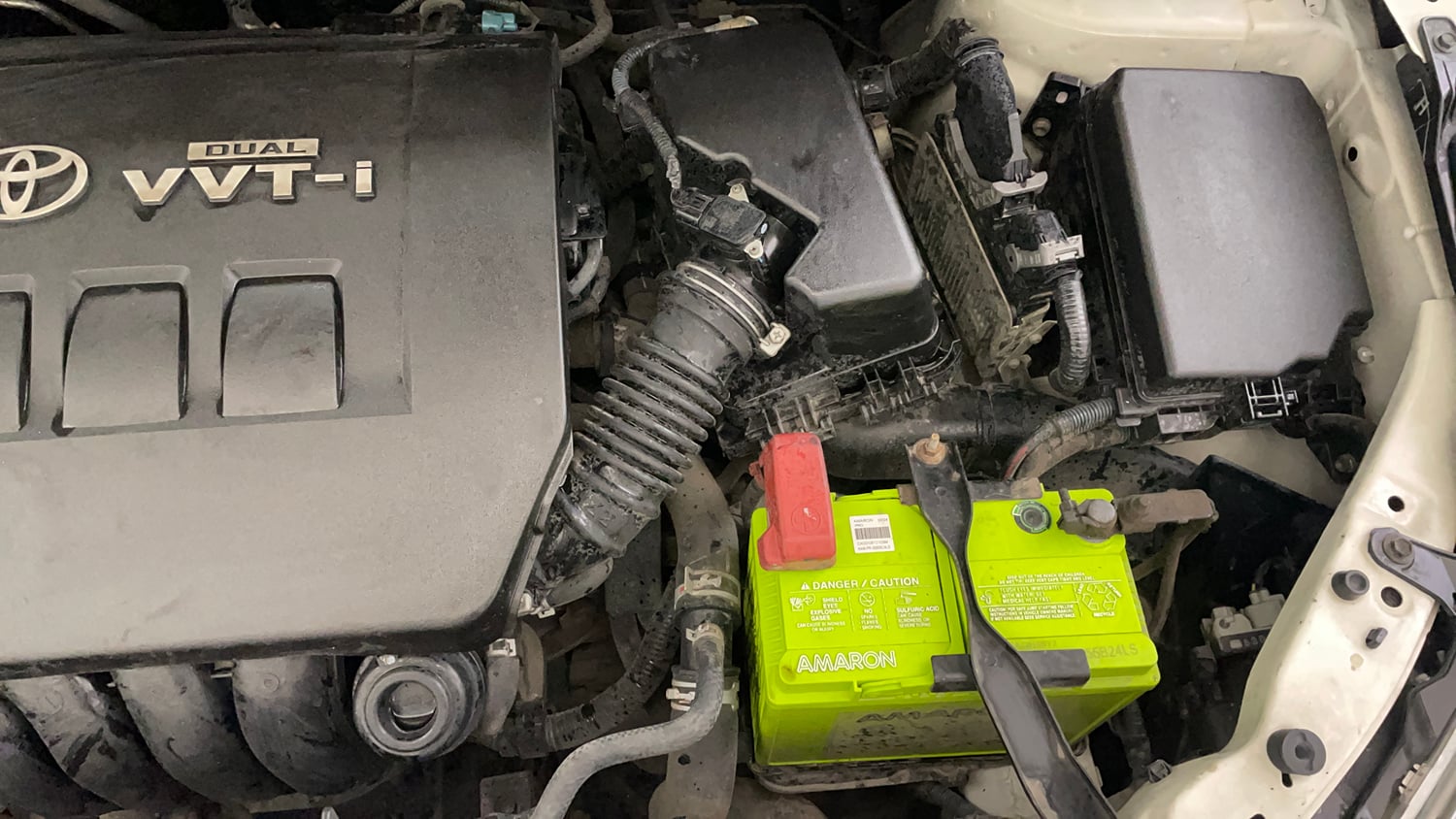 Used 2015 Toyota Corolla Altis VL AT Petrol Petrol Automatic engine ENGINE LEFT SIDE VIEW