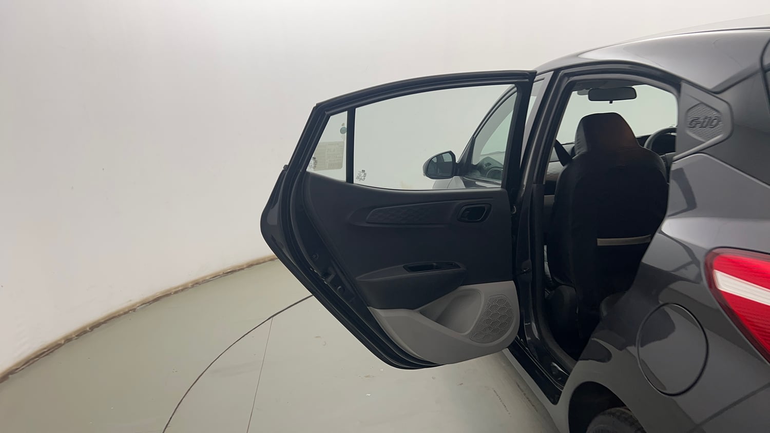 Used 2019 Hyundai Grand i10 Nios Magna AMT 1.2 Kappa VTVT Petrol Automatic interior LEFT REAR DOOR OPEN VIEW