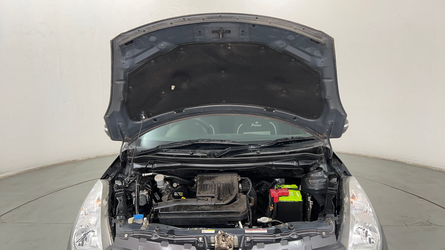 Used 2018 Maruti Suzuki Swift VXI (O) Petrol Manual engine ENGINE & BONNET OPEN FRONT VIEW
