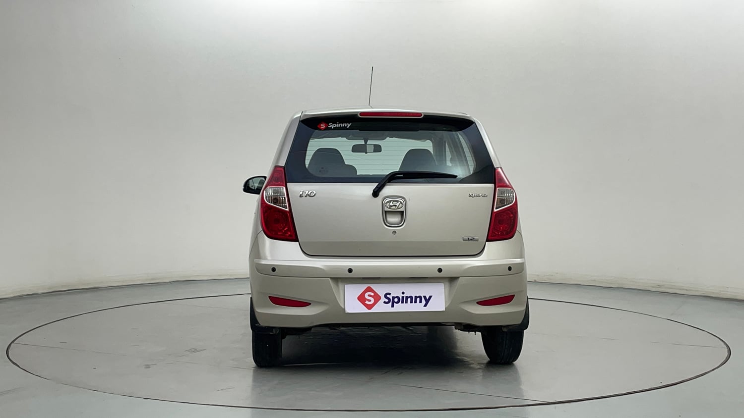 Used 2013 Hyundai i10 Sportz 1.2 Kappa2 Petrol Manual exterior BACK VIEW