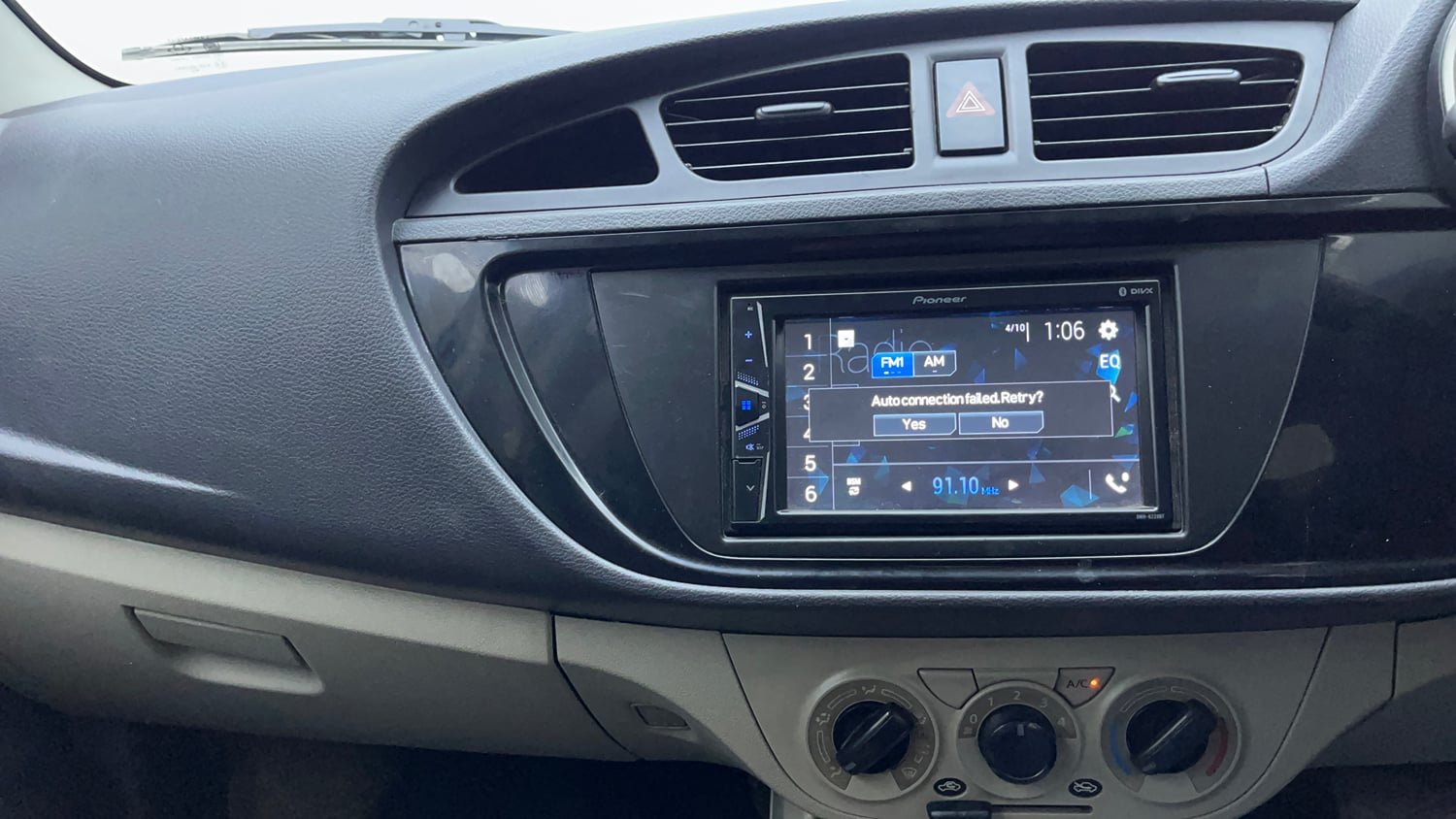 Used 2016 Maruti Suzuki Alto K10 VXi AMT Petrol Automatic interior MUSIC SYSTEM & AC CONTROL VIEW