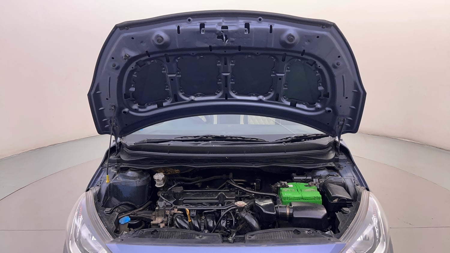Used 2012 Hyundai i20 Sportz 1.2 Petrol Manual engine ENGINE & BONNET OPEN FRONT VIEW