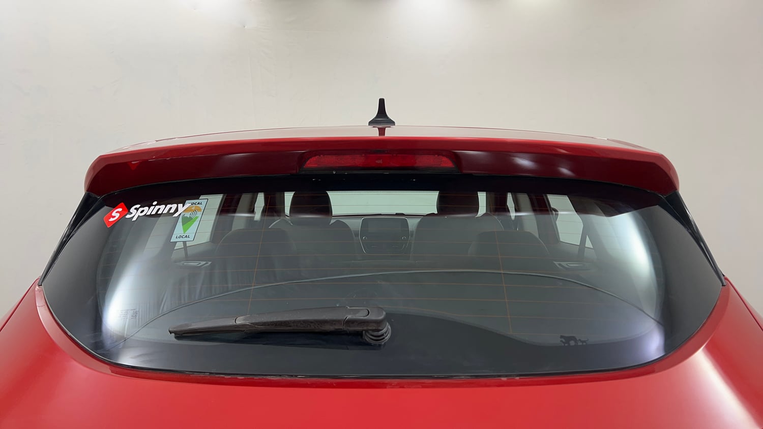 Used 2021 Tata Harrier XZ Diesel Manual exterior BACK WINDSHIELD VIEW