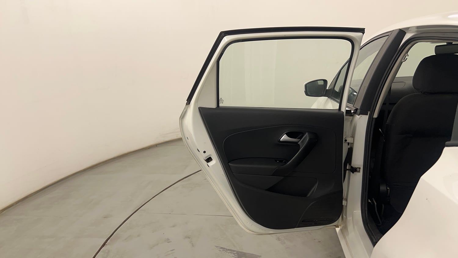 Used 2015 Volkswagen Polo Comfortline 1.5L (D) Diesel Manual interior LEFT REAR DOOR OPEN VIEW