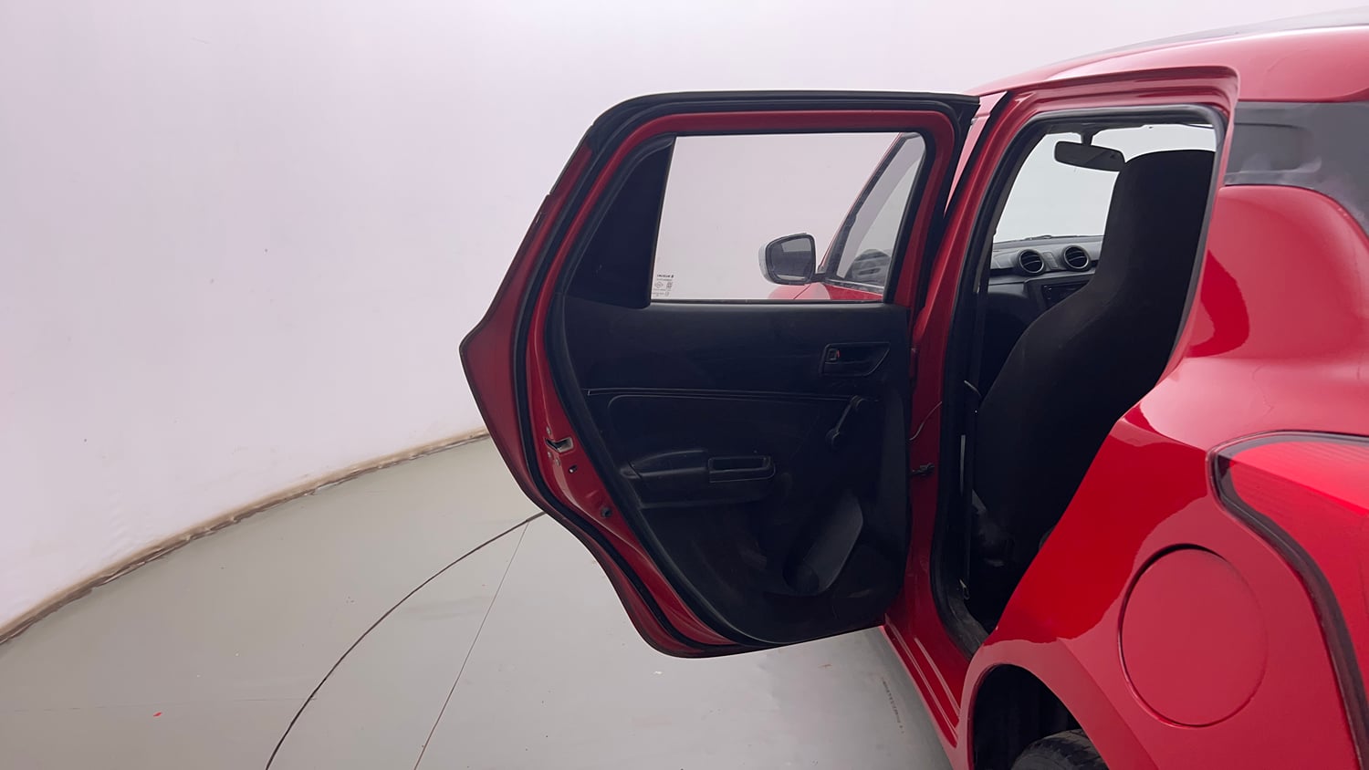Used 2018 Maruti Suzuki Swift LXi Petrol Manual interior LEFT REAR DOOR OPEN VIEW