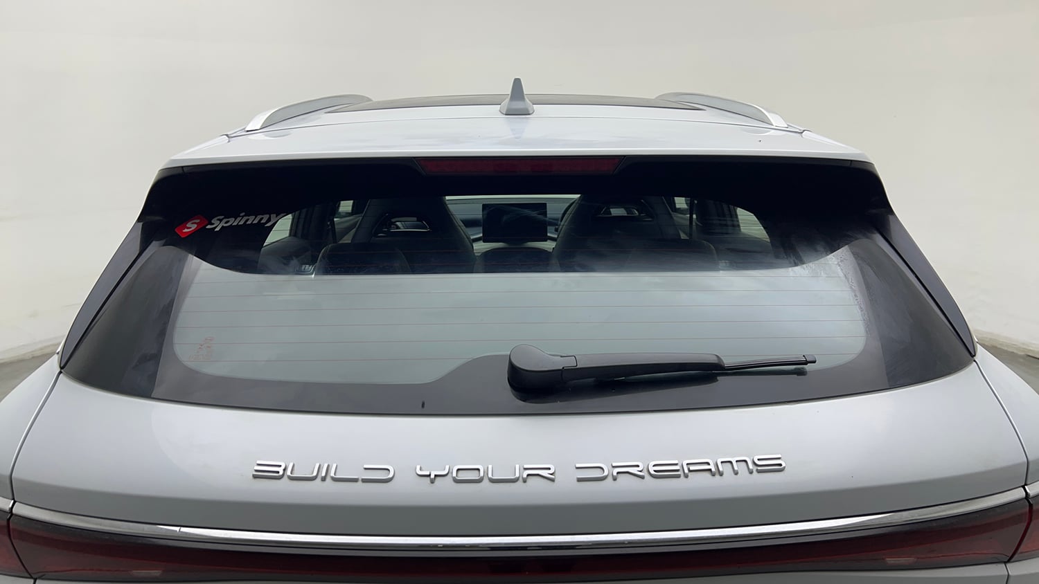 Used 2023 BYD Atto 3 Extended Range Electric Automatic exterior BACK WINDSHIELD VIEW