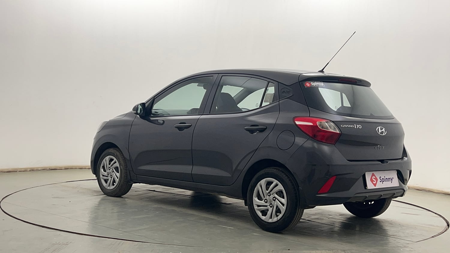 Used 2019 Hyundai Grand i10 Nios Magna AMT 1.2 Kappa VTVT Petrol Automatic exterior LEFT REAR CORNER VIEW