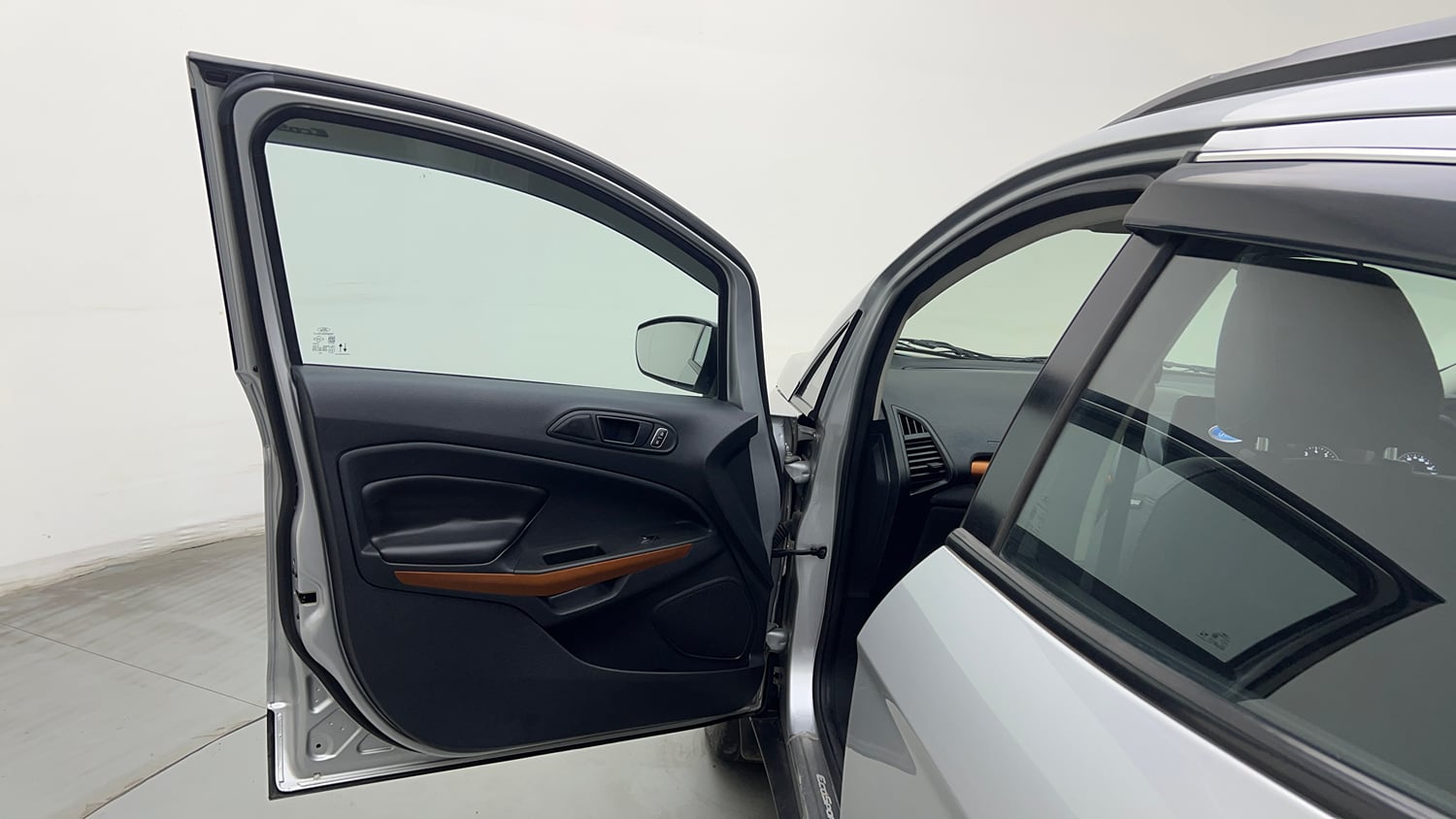 Used 2021 Ford EcoSport S MT 1.5 Ti-VCT Petrol Manual interior LEFT FRONT DOOR OPEN VIEW