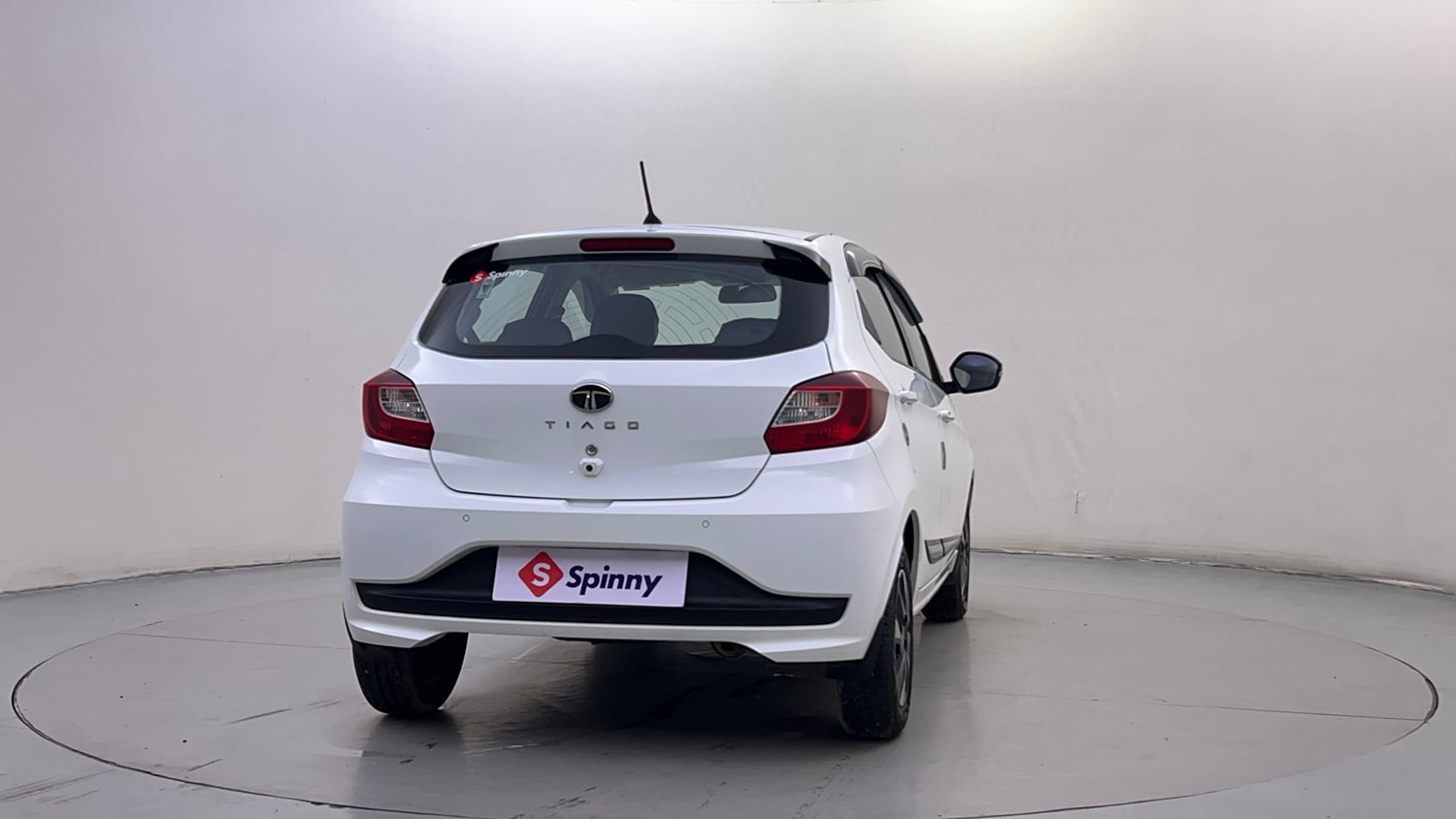 Used 2025 Tata Tiago XTA Petrol Automatic exterior RIGHT REAR CORNER VIEW