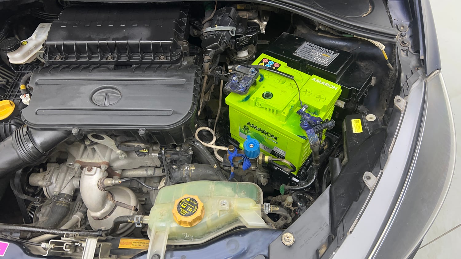 Used 2021 Tata Tiago XZ CNG( Outside Fitted ) Cng Manual engine ENGINE LEFT SIDE VIEW
