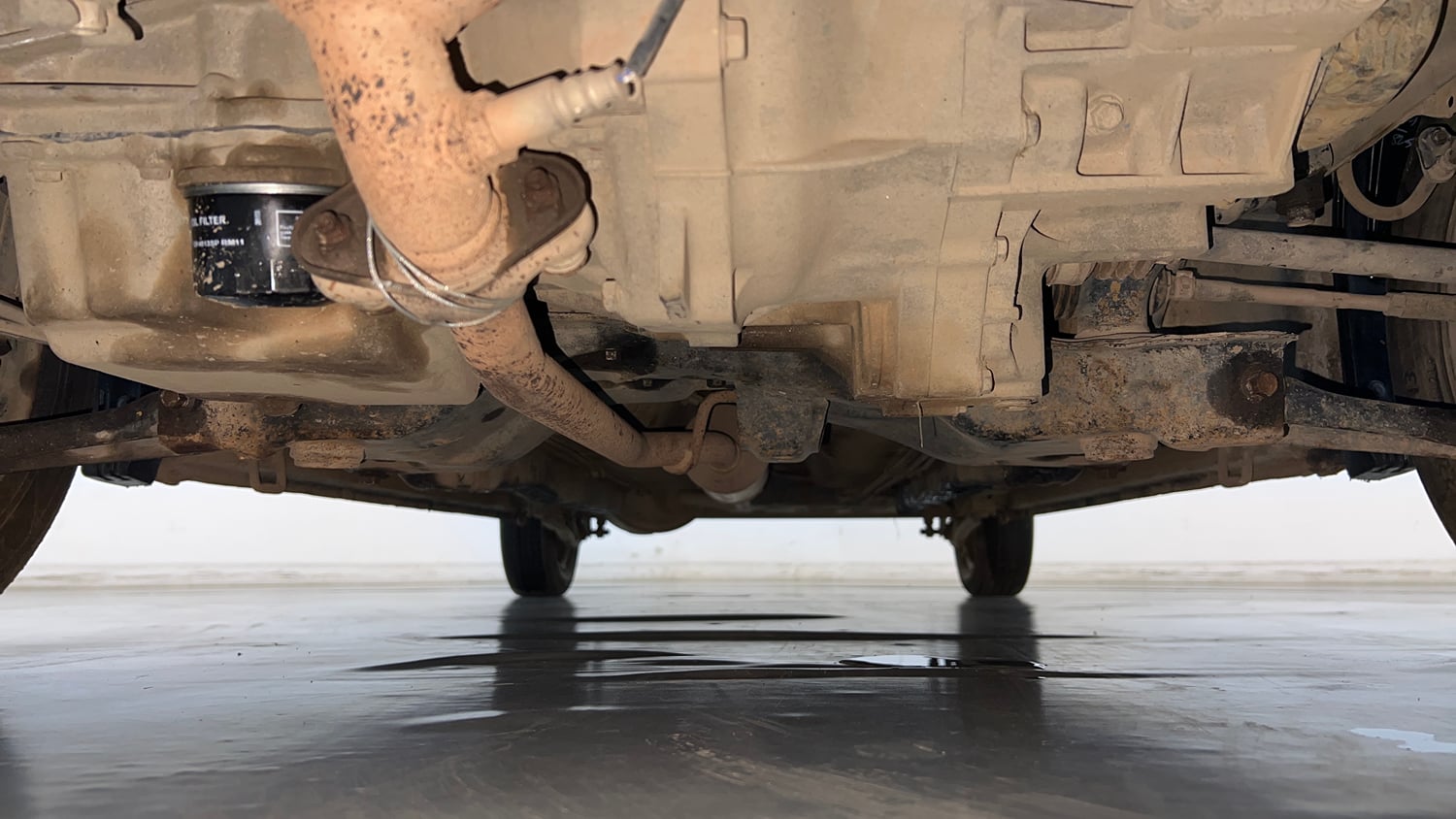 Used 2017 Maruti Suzuki Wagon R LXI CNG Cng Manual extra FRONT LEFT UNDERBODY VIEW