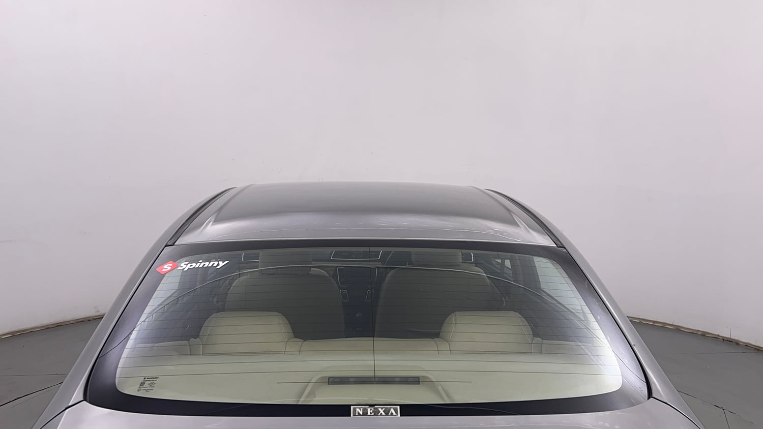 Used 2019 Maruti Suzuki Ciaz Delta Hybrid 1.5 AT Petrol Automatic exterior BACK WINDSHIELD VIEW