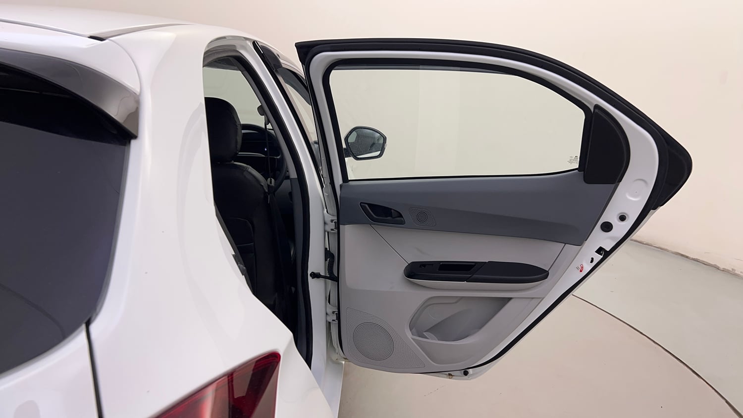 Used 2025 Tata Tiago XTA Petrol Automatic interior RIGHT REAR DOOR OPEN VIEW