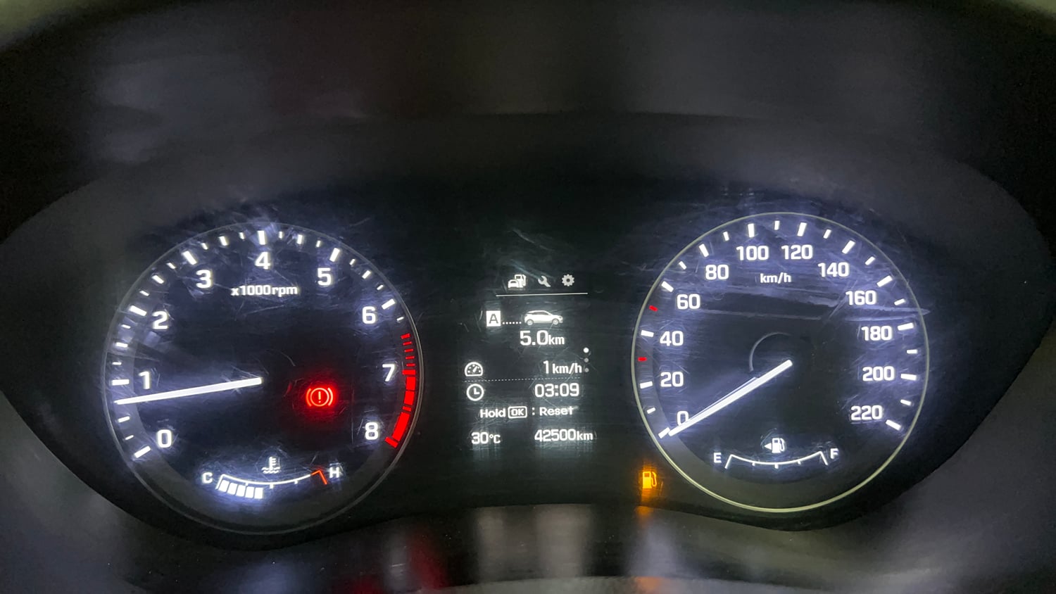 Used 2015 Hyundai Elite i20 Asta 1.2 Petrol Manual interior CLUSTERMETER VIEW