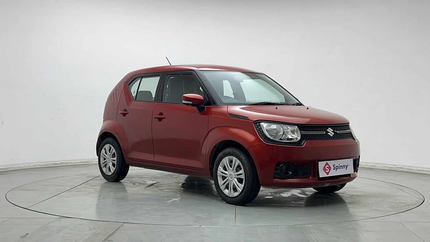 Used 2017 Maruti Suzuki Ignis Delta 1.2 MT Petrol Manual exterior RIGHT FRONT CORNER VIEW