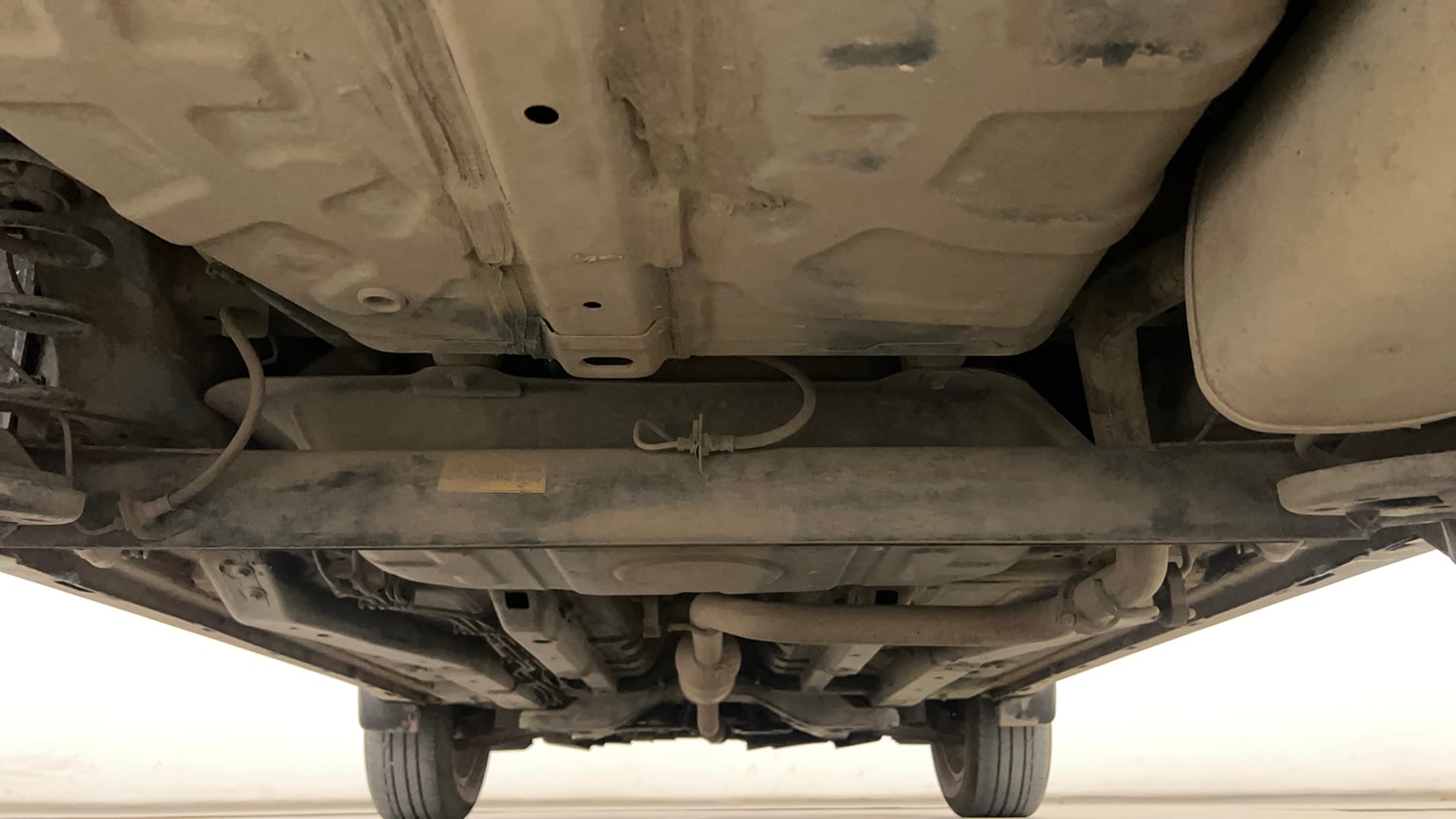 Used 2020 Tata Nexon XZA Plus (O) Dual Tone Petrol Automatic extra REAR UNDERBODY VIEW (TAKEN FROM REAR)