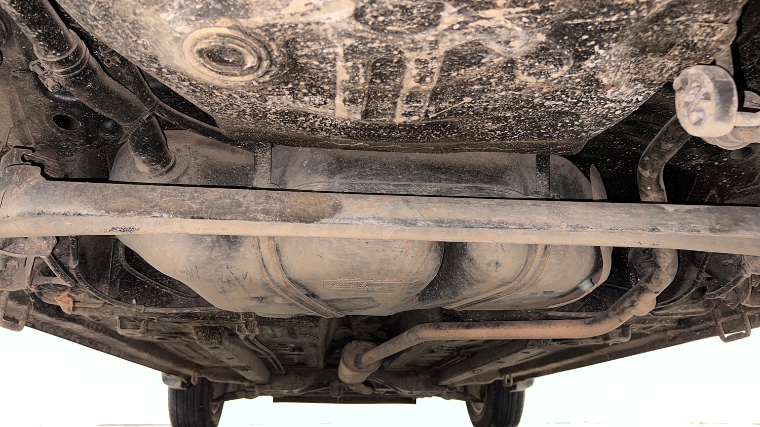 Used 2016 Maruti Suzuki Celerio VXi Petrol Manual extra REAR UNDERBODY VIEW (TAKEN FROM REAR)