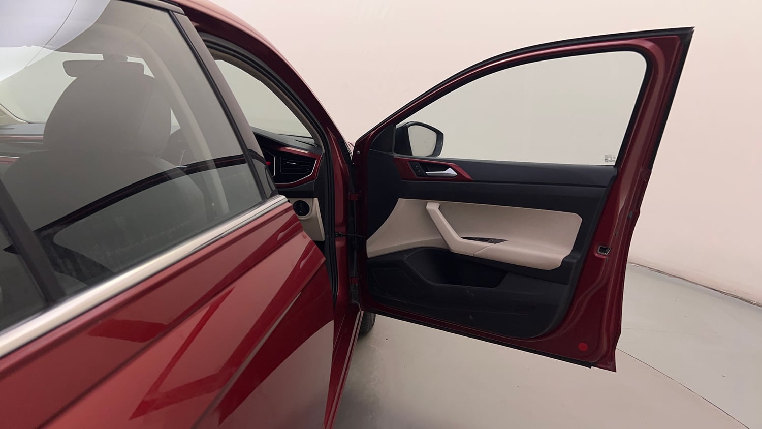 Used 2024 Volkswagen Virtus GT Plus 1.5 TSI EVO DSG Petrol Automatic interior RIGHT FRONT DOOR OPEN VIEW