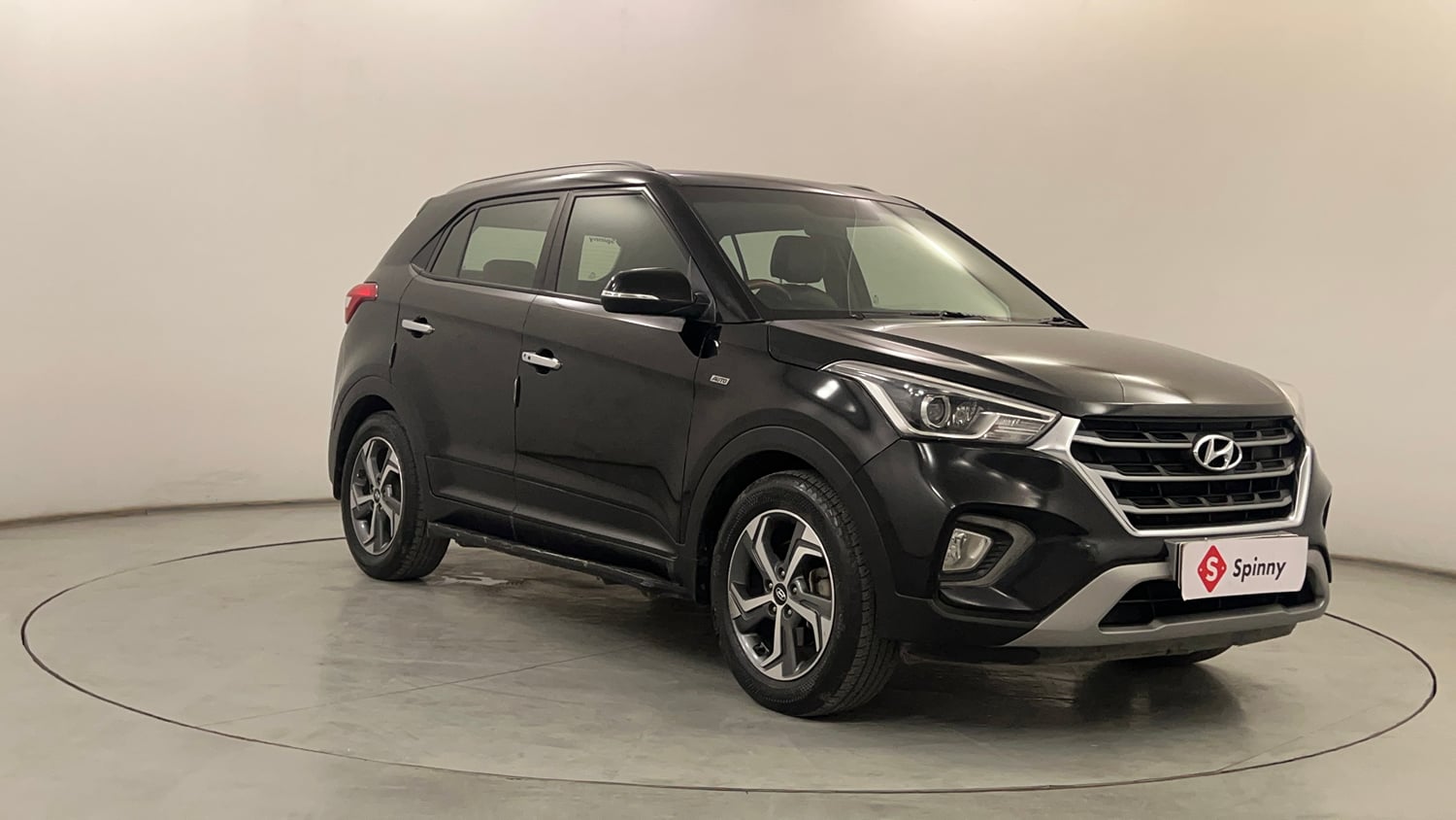 Used 2019 Hyundai Creta SX 1.6 AT Petrol Petrol Automatic exterior RIGHT FRONT CORNER VIEW