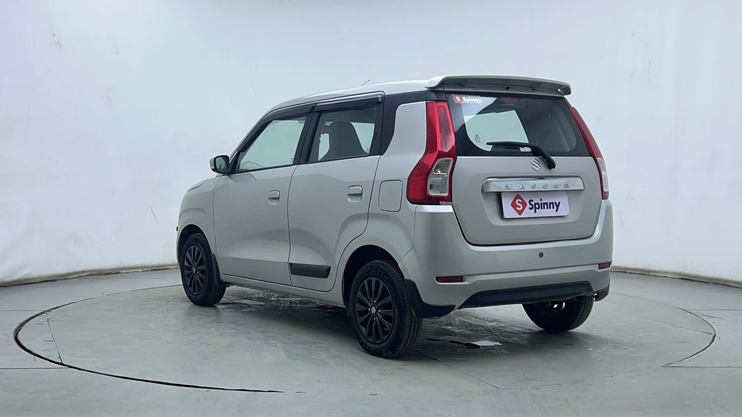 Used 2025 Maruti Suzuki Wagon R ZXI Plus 1.2 AGS Petrol Automatic exterior LEFT REAR CORNER VIEW