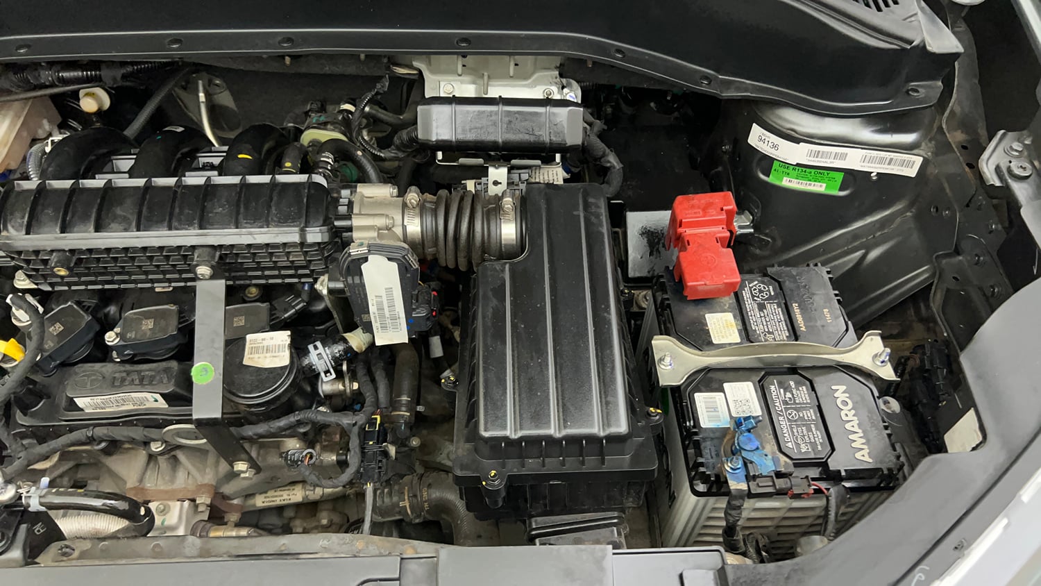 Used 2024 Tata Punch Adventure MT Petrol Manual engine ENGINE LEFT SIDE VIEW