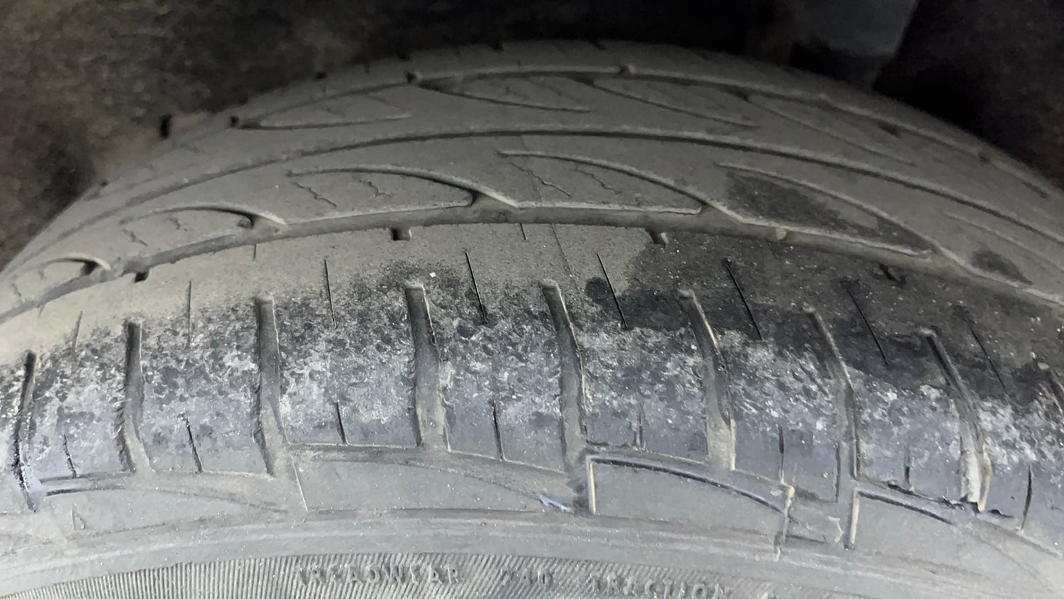 Used 2017 Ford EcoSport Trend+ 1.5L TDCi Diesel Manual tyres LEFT REAR TYRE TREAD VIEW