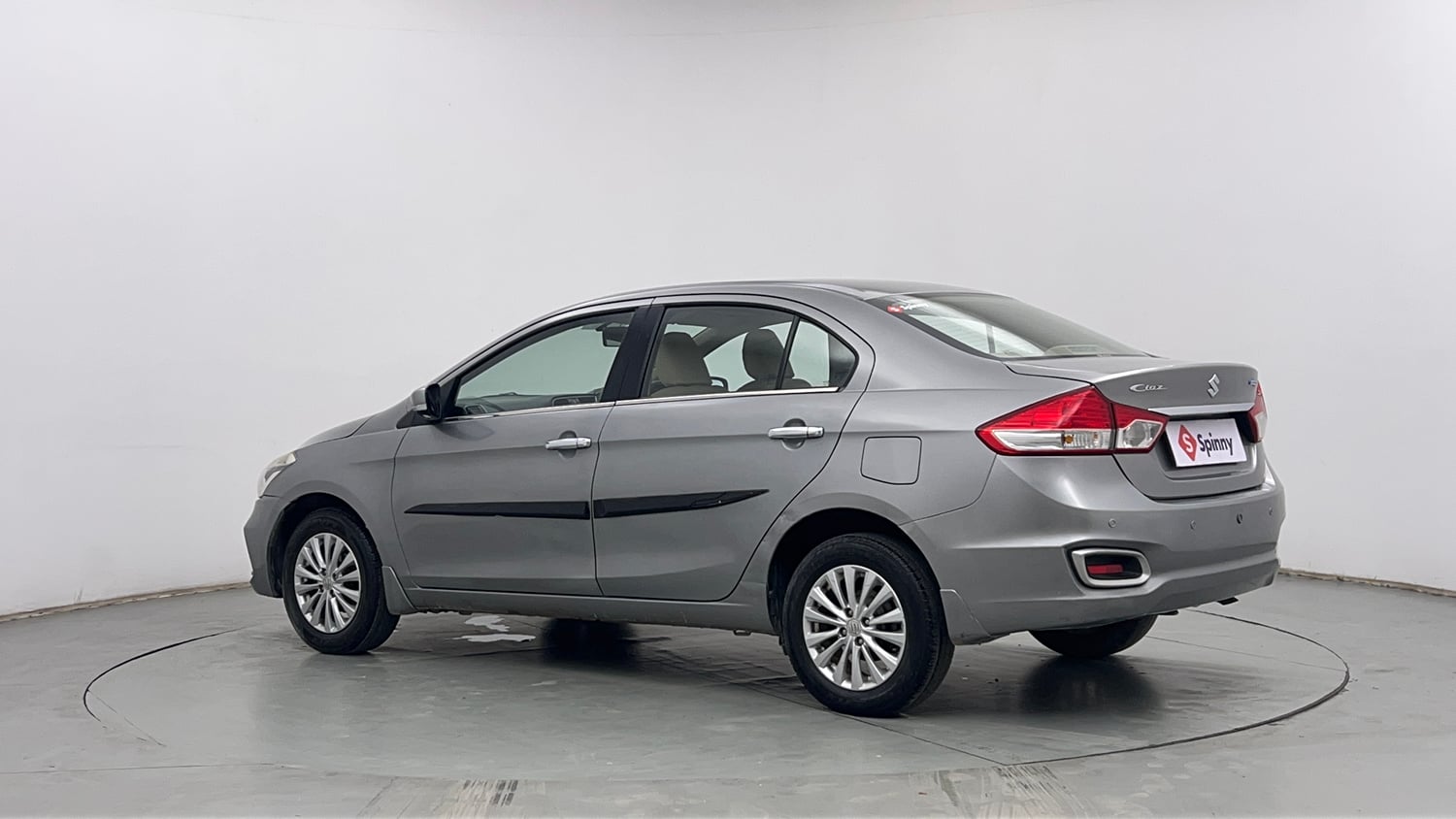 Used 2019 Maruti Suzuki Ciaz Delta Hybrid 1.5 AT Petrol Automatic exterior LEFT REAR CORNER VIEW
